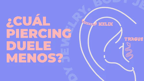 ¿Qué piercing duele menos: helix o tragus? Comparativa completa