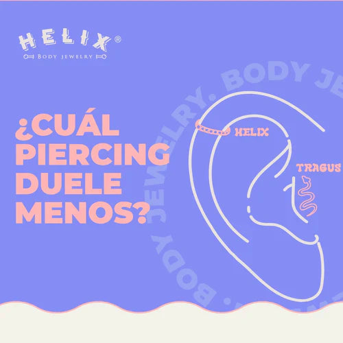 ¿Qué piercing duele menos: helix o tragus? Comparativa completa