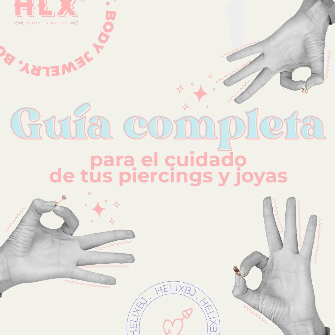 Guía completa para el cuidado de tu piercing: recomendaciones y cuidados básicos