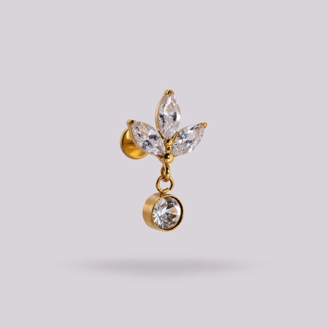 Labret Marquesa con Colgante