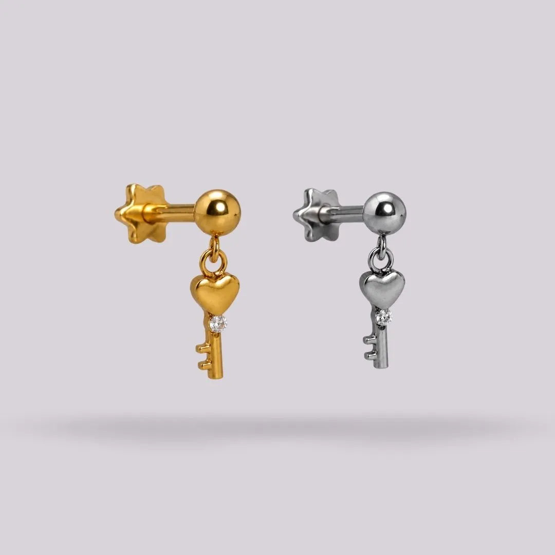 Labret Llave Colgante