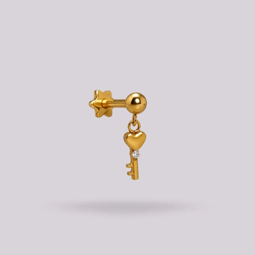 Labret Llave Colgante