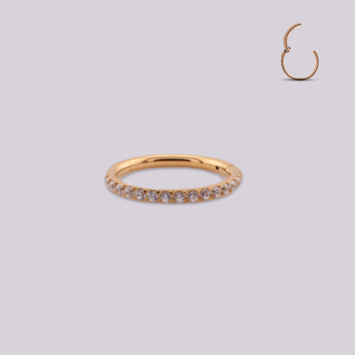 Clicker para Nariz con Zirconia en Titanio