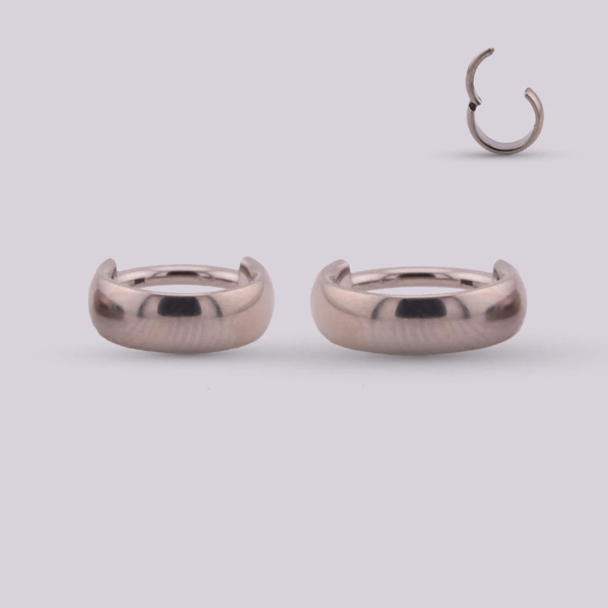 Ear piercing.