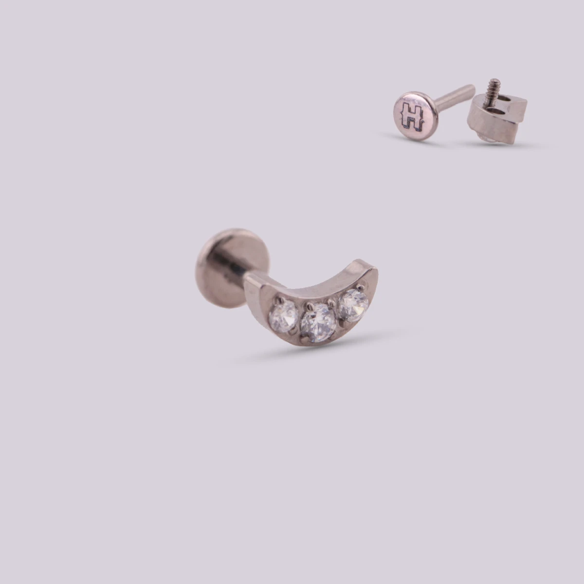Labret Nova en Titanio
