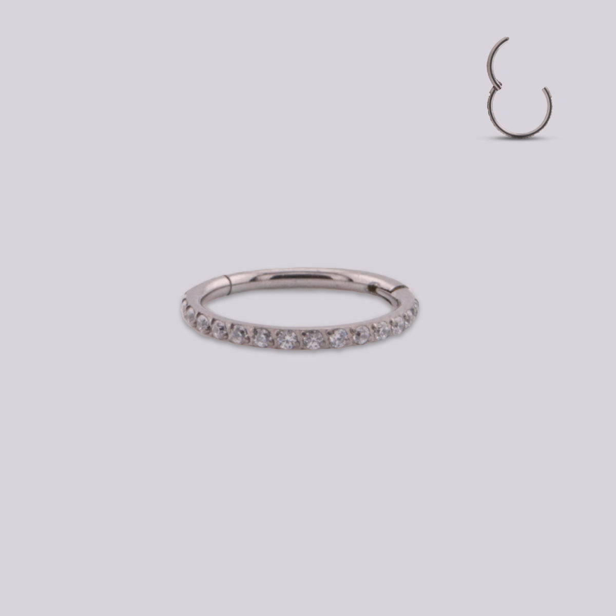 Clicker para Nariz con Zirconia en Titanio