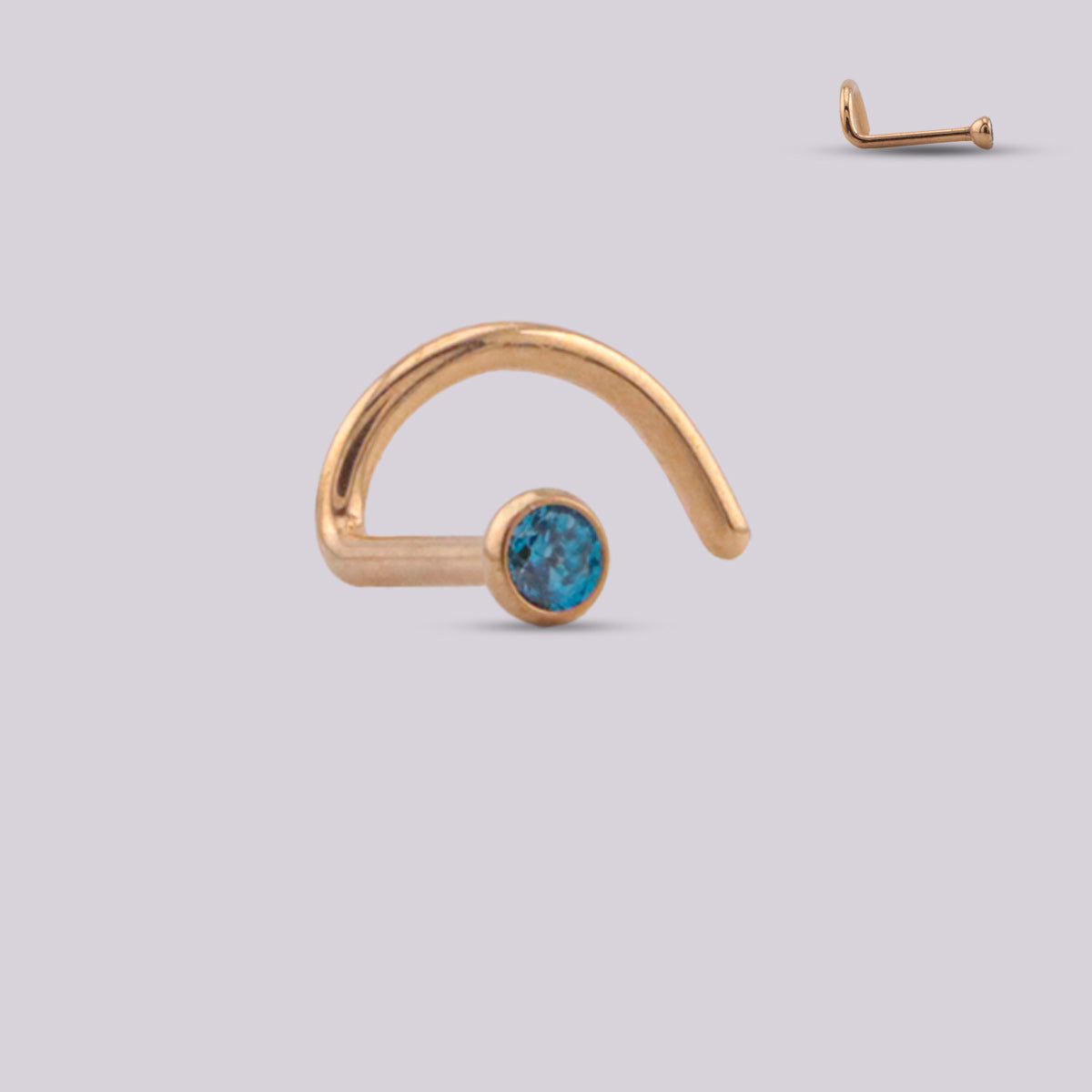 Nostril Aqua in Titanium