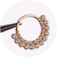 Piercings en Oro Sólido 14K