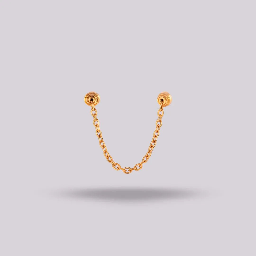 Cadena Titanio Dorado PVD 30 mm